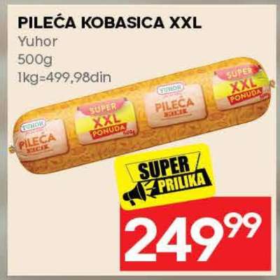 PILEĆA KOBASICA XXL