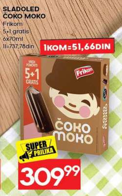 SLADOLED ČOKO MOKO