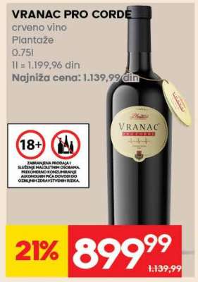 VRANAC PRO CORDE