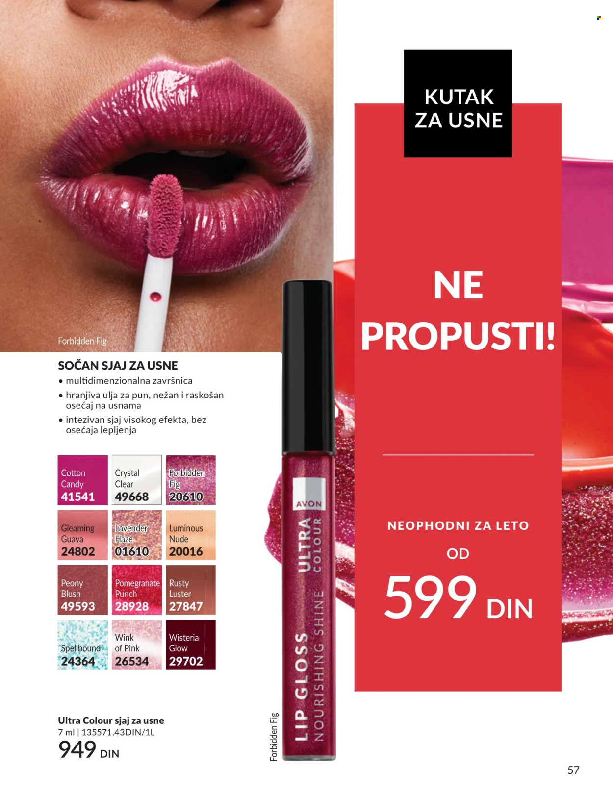 Avon katalog - 01.08.2026 - 31.08.2026. Stranica 57