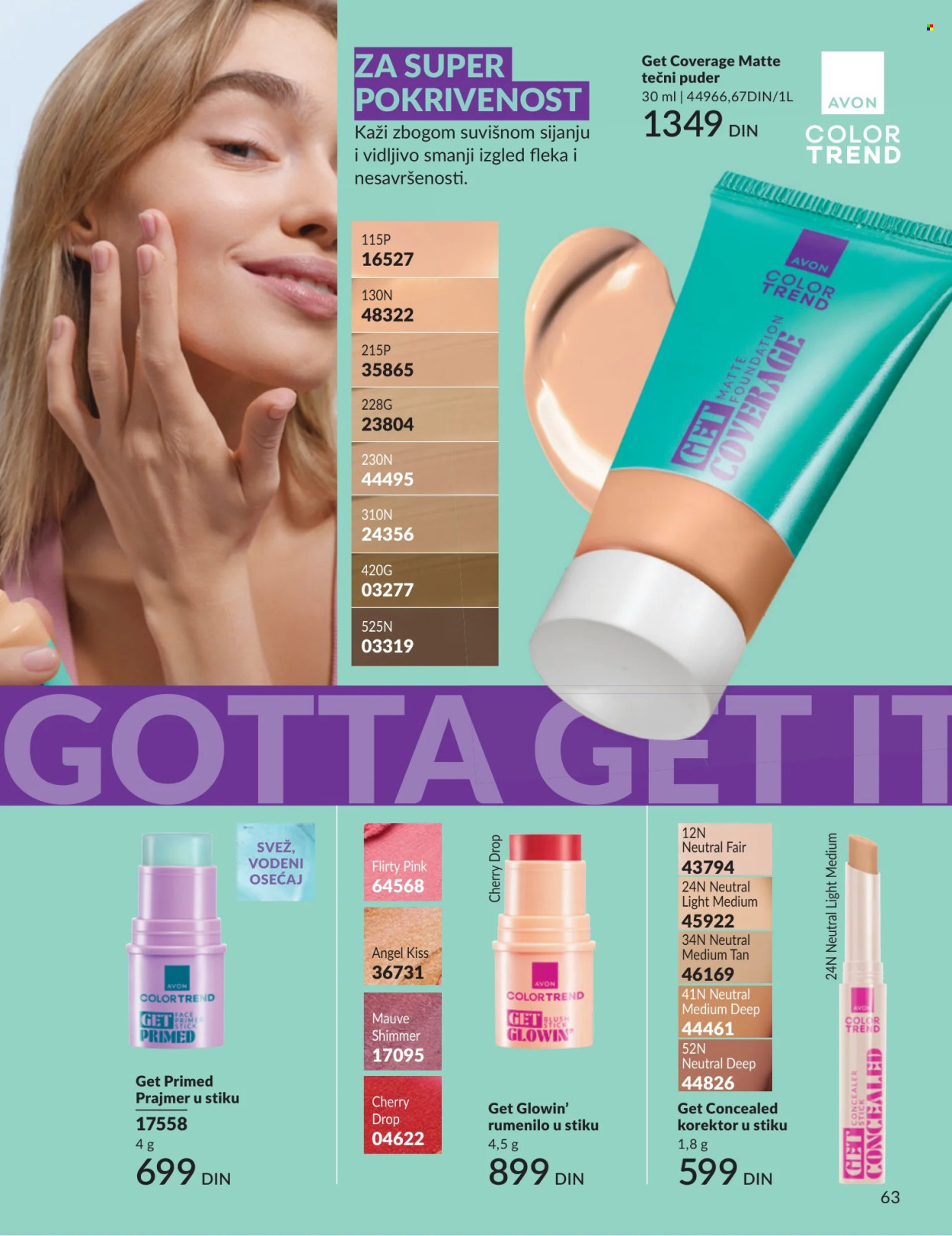 Avon katalog - 01.08.2026 - 31.08.2026. Stranica 63