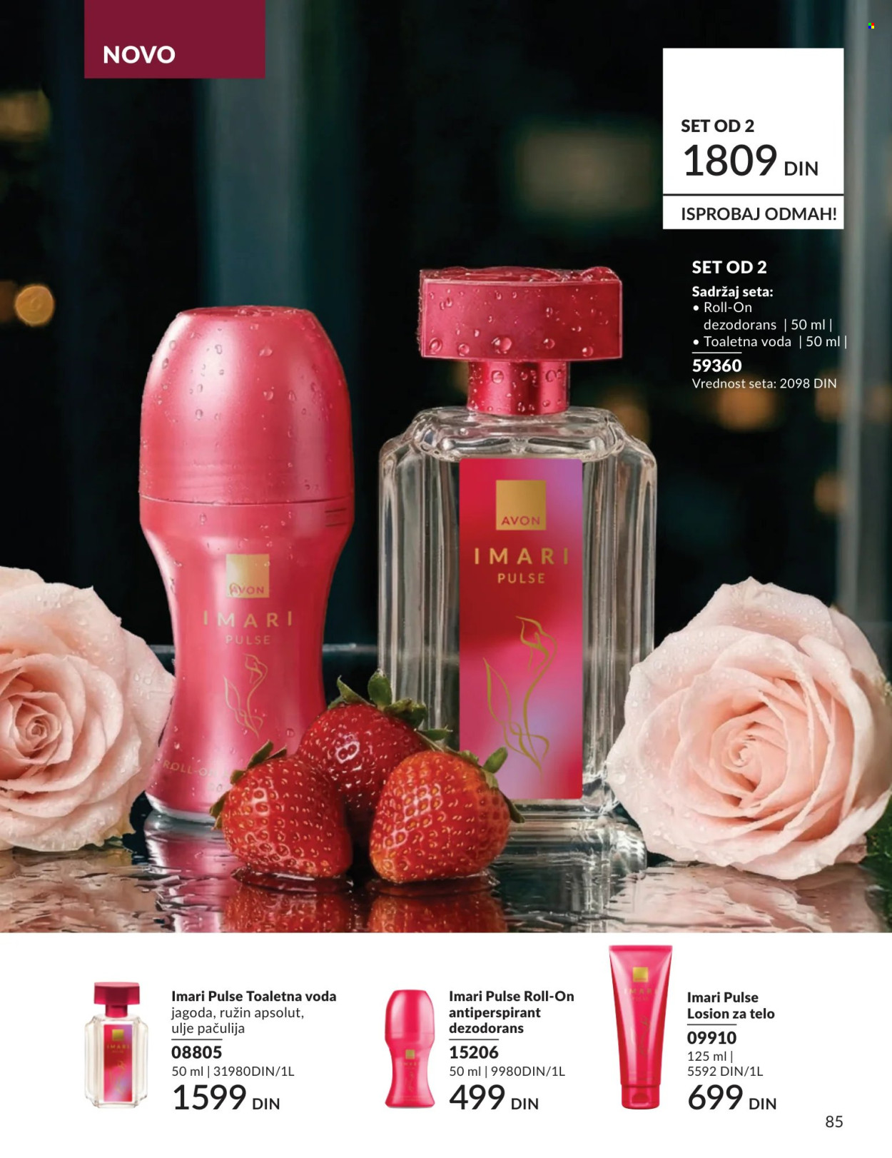 Avon katalog - 01.08.2026 - 31.08.2026. Stranica 85
