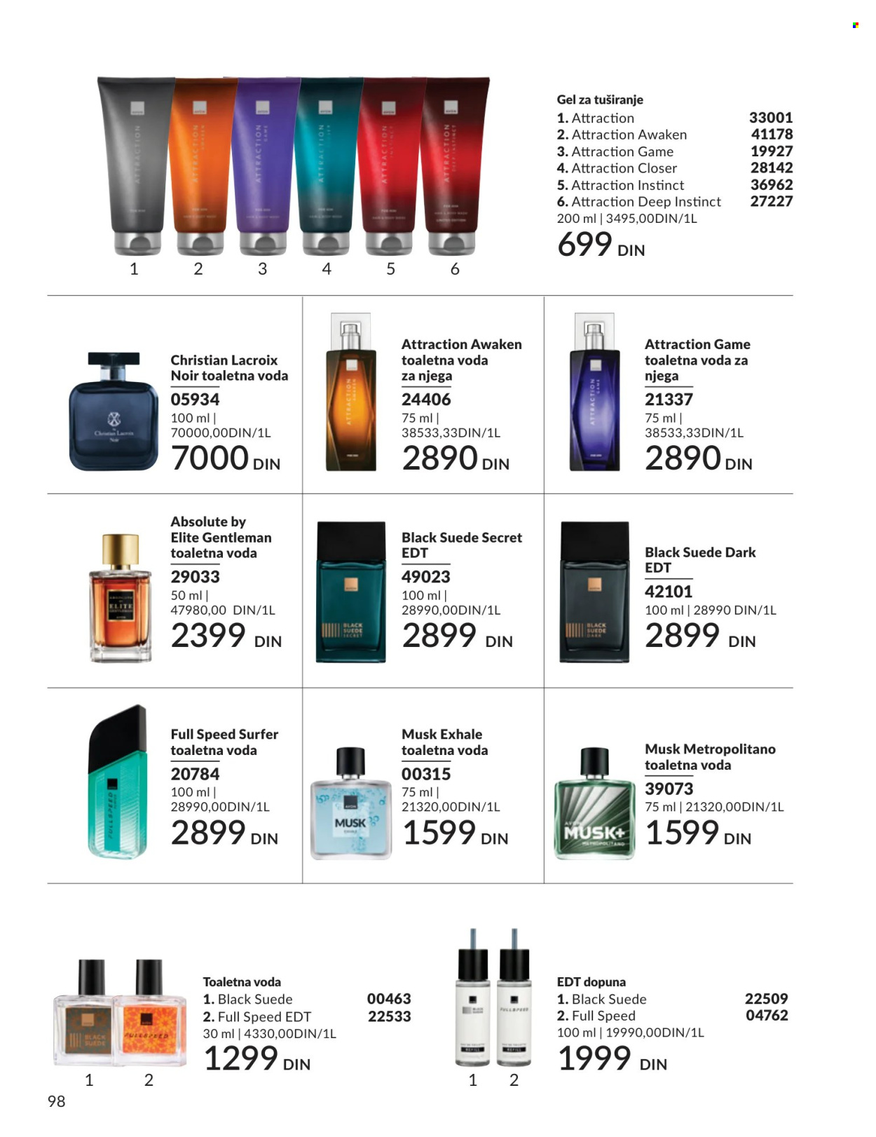 Avon katalog - 01.08.2026 - 31.08.2026. Stranica 98