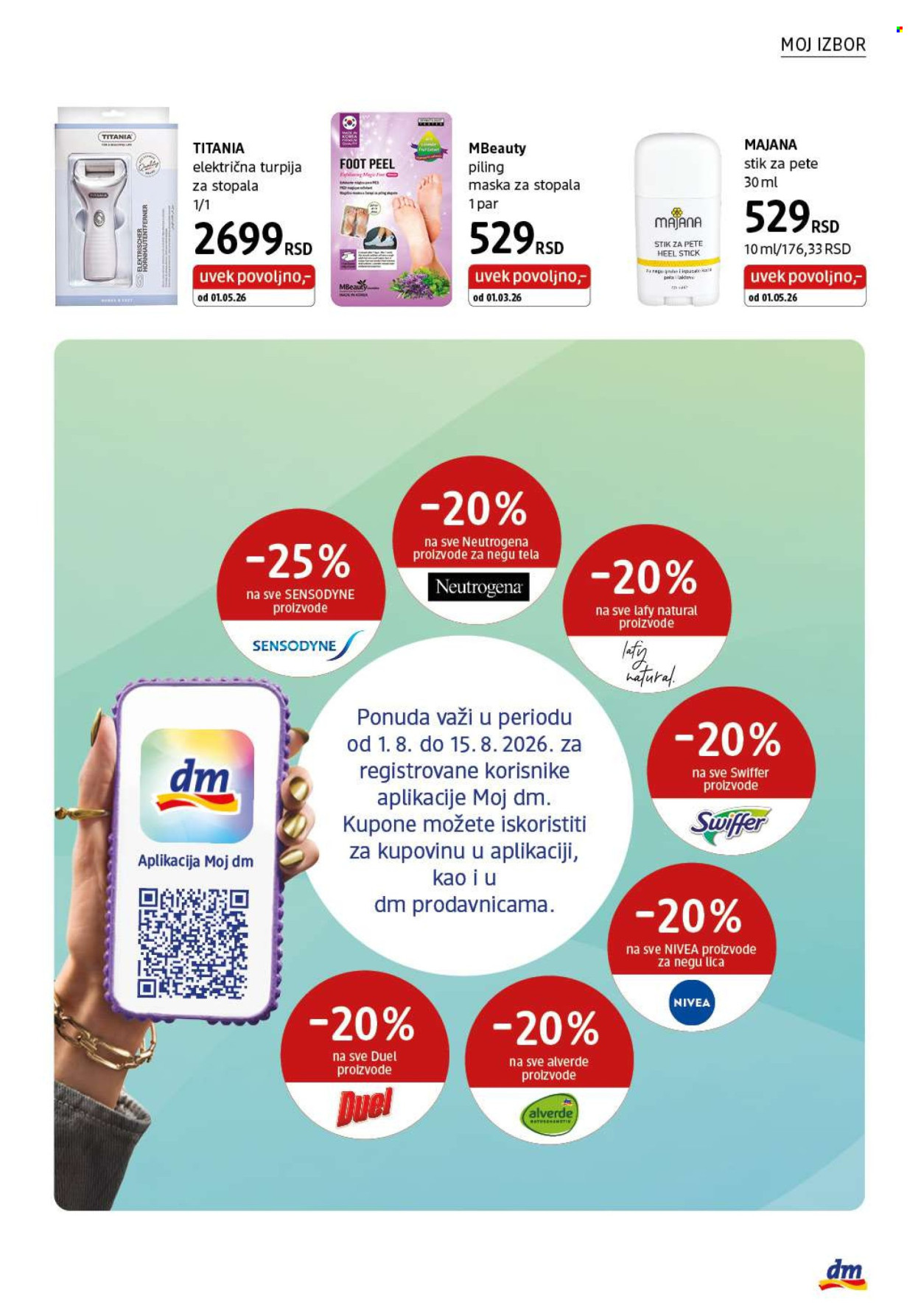dm drogerie katalog - 01.08.2026 - 31.08.2026. Stranica 31