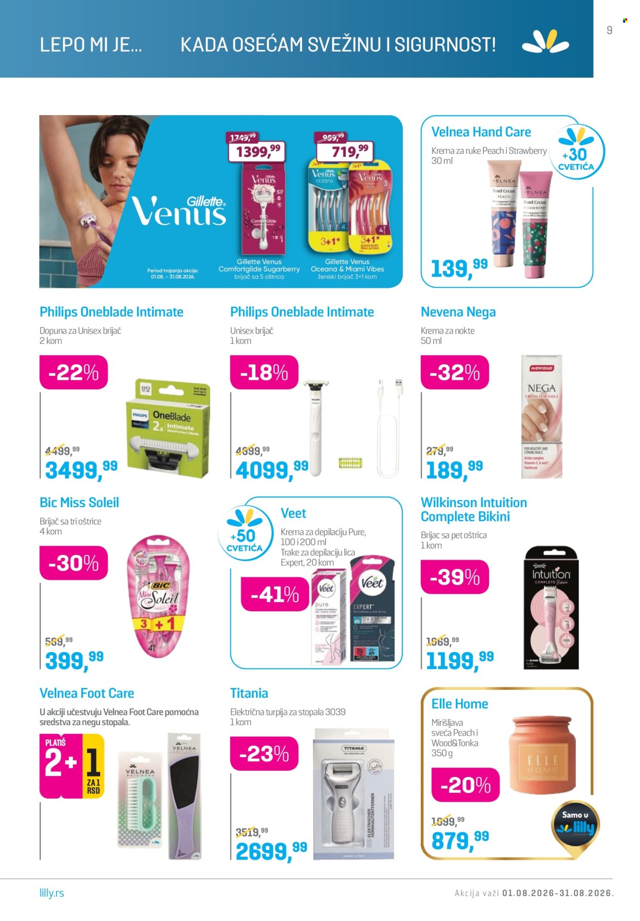 Lilly Drogerie katalog - 01.08.2026 - 31.08.2026. Stranica 9