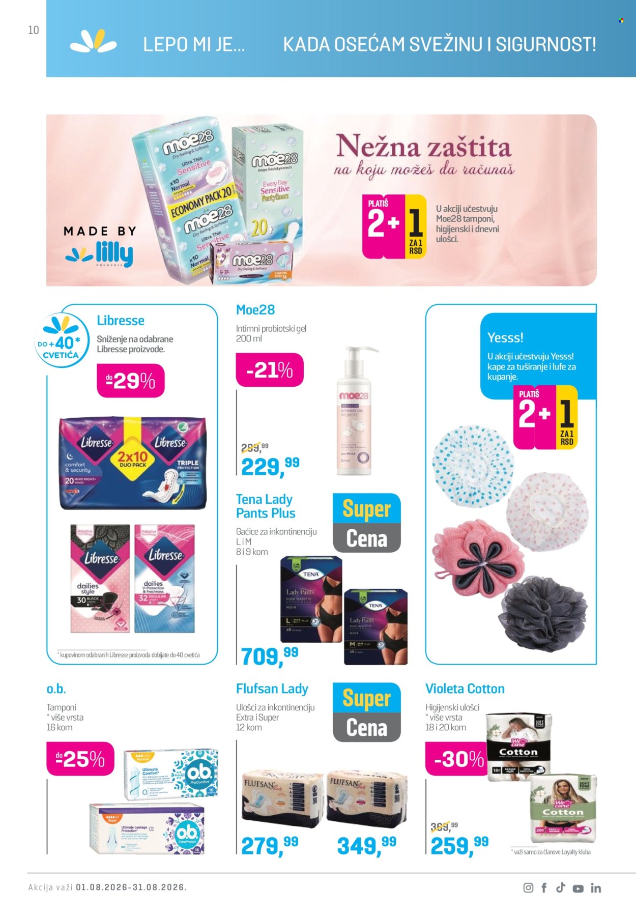 Lilly Drogerie katalog - 01.08.2026 - 31.08.2026. Stranica 10
