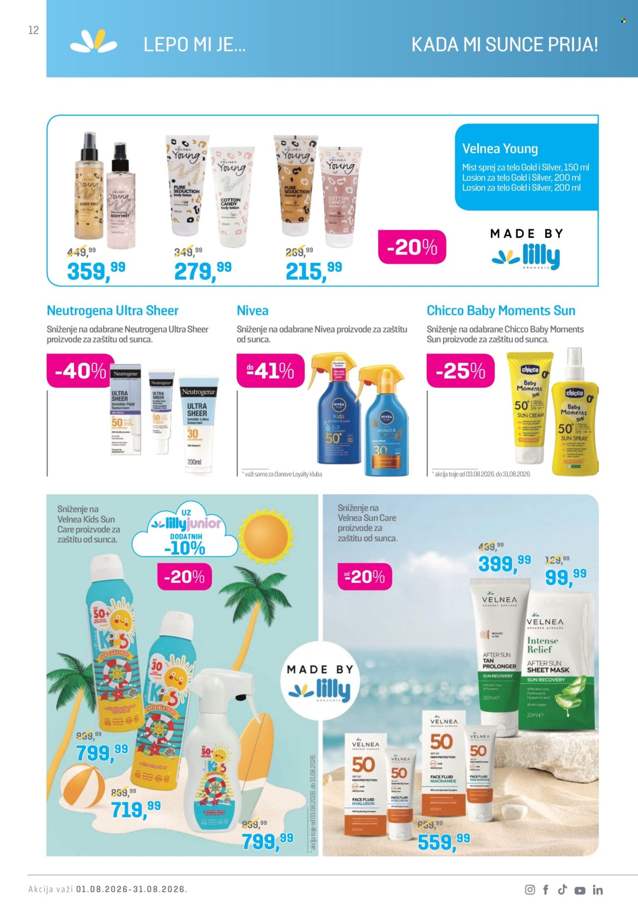 Lilly Drogerie katalog - 01.08.2026 - 31.08.2026. Stranica 12