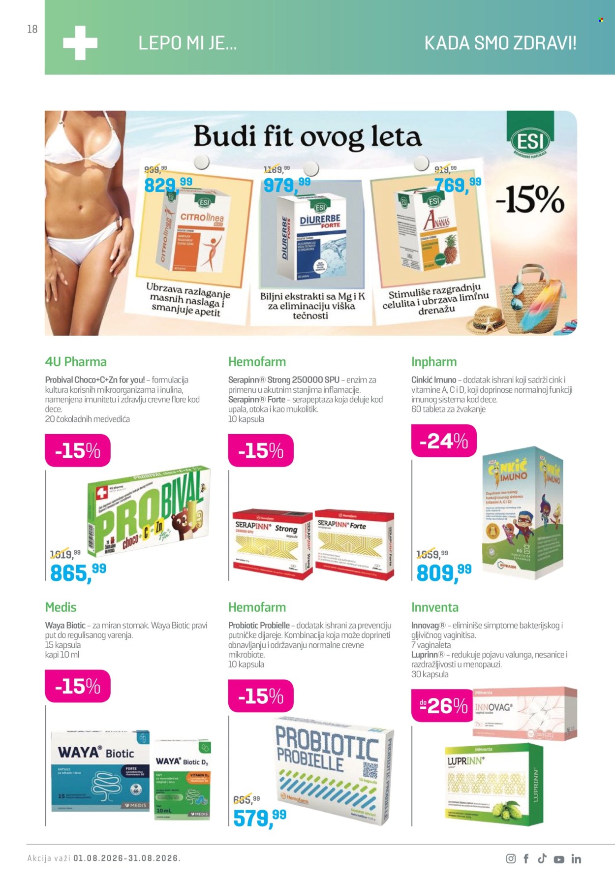 Lilly Drogerie katalog - 01.08.2026 - 31.08.2026. Stranica 18