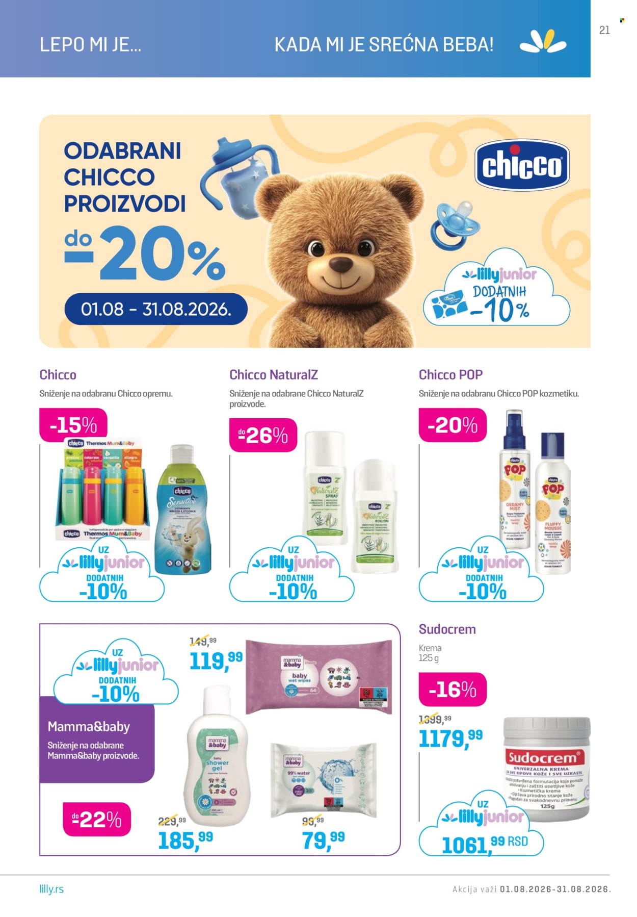 Lilly Drogerie katalog - 01.08.2026 - 31.08.2026. Stranica 21