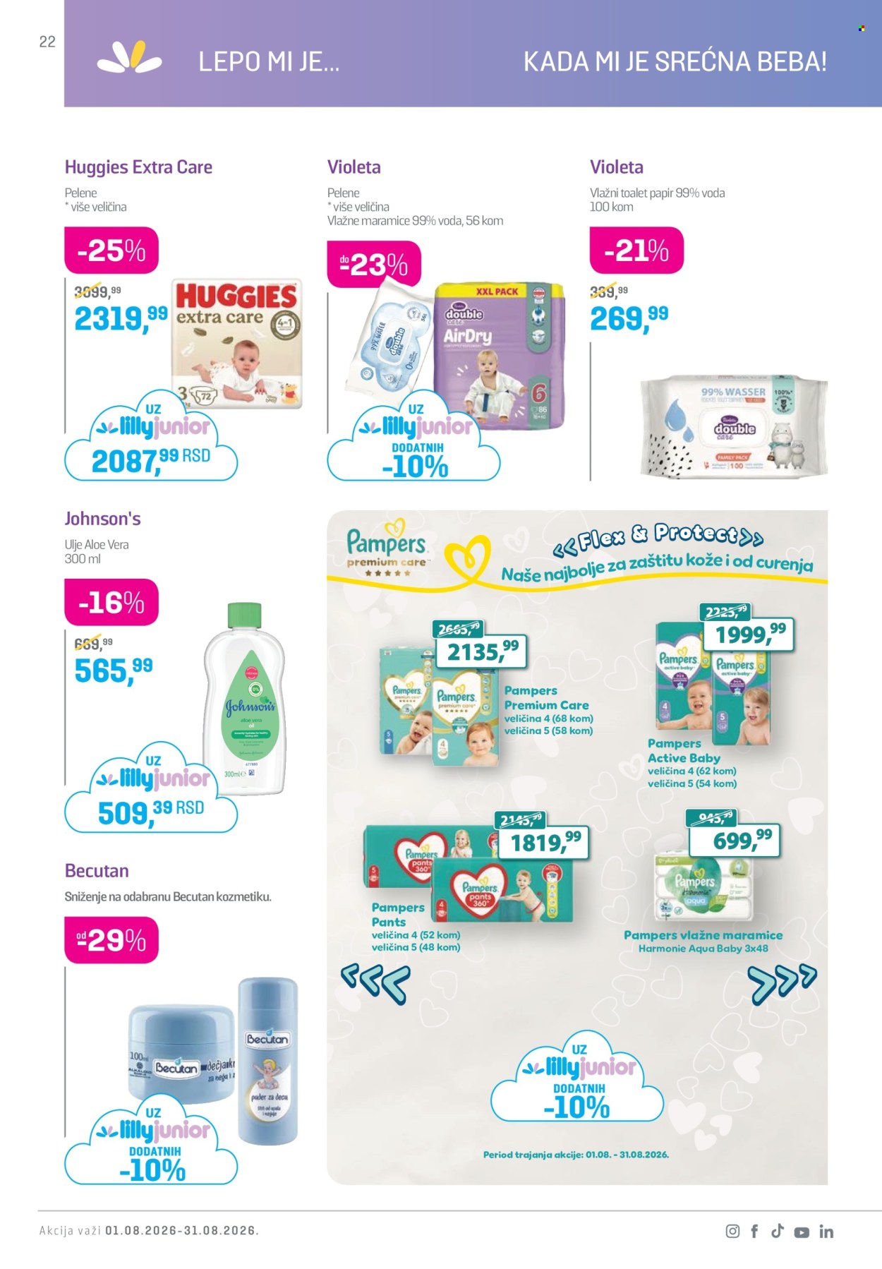 Lilly Drogerie katalog - 01.08.2026 - 31.08.2026. Stranica 22