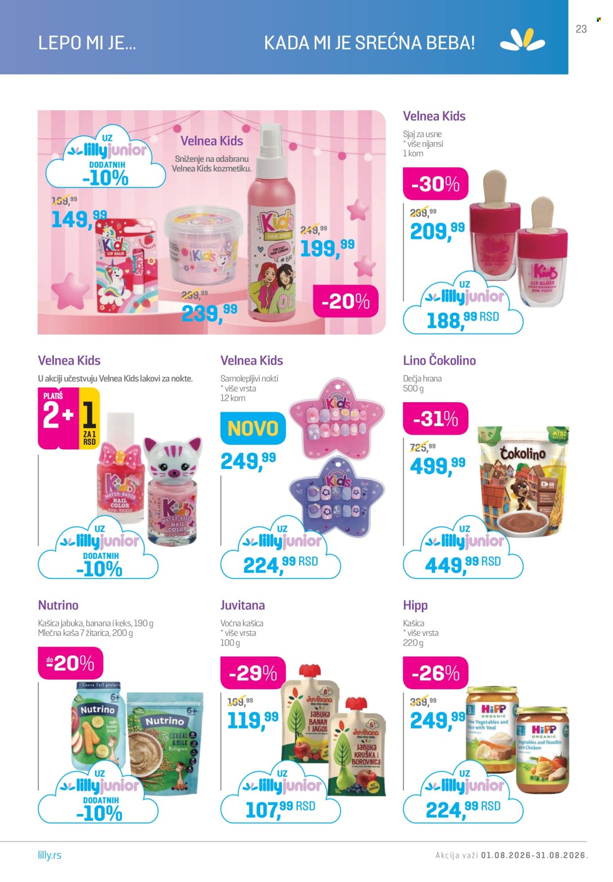 Lilly Drogerie katalog - 01.08.2026 - 31.08.2026. Stranica 23