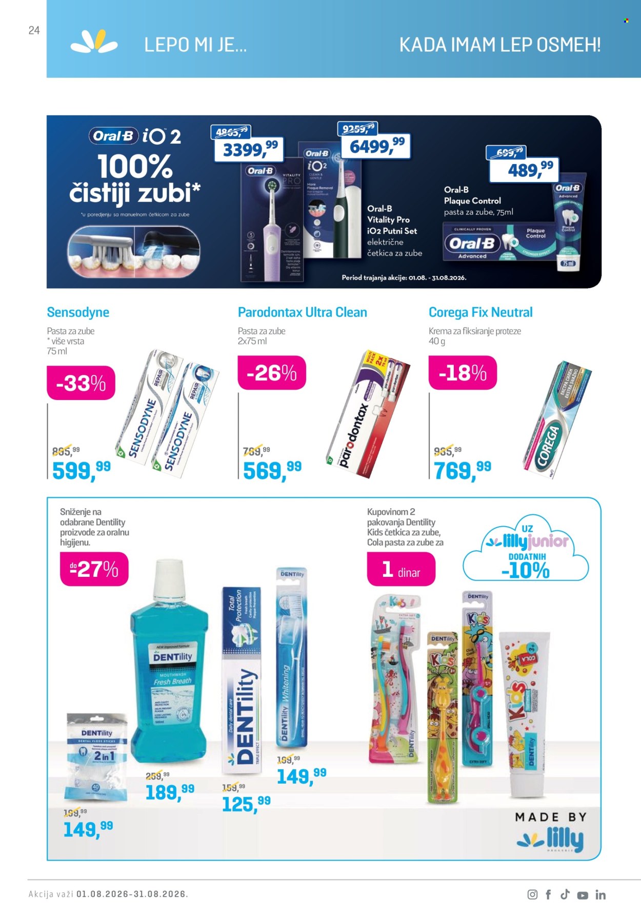 Lilly Drogerie katalog - 01.08.2026 - 31.08.2026. Stranica 24