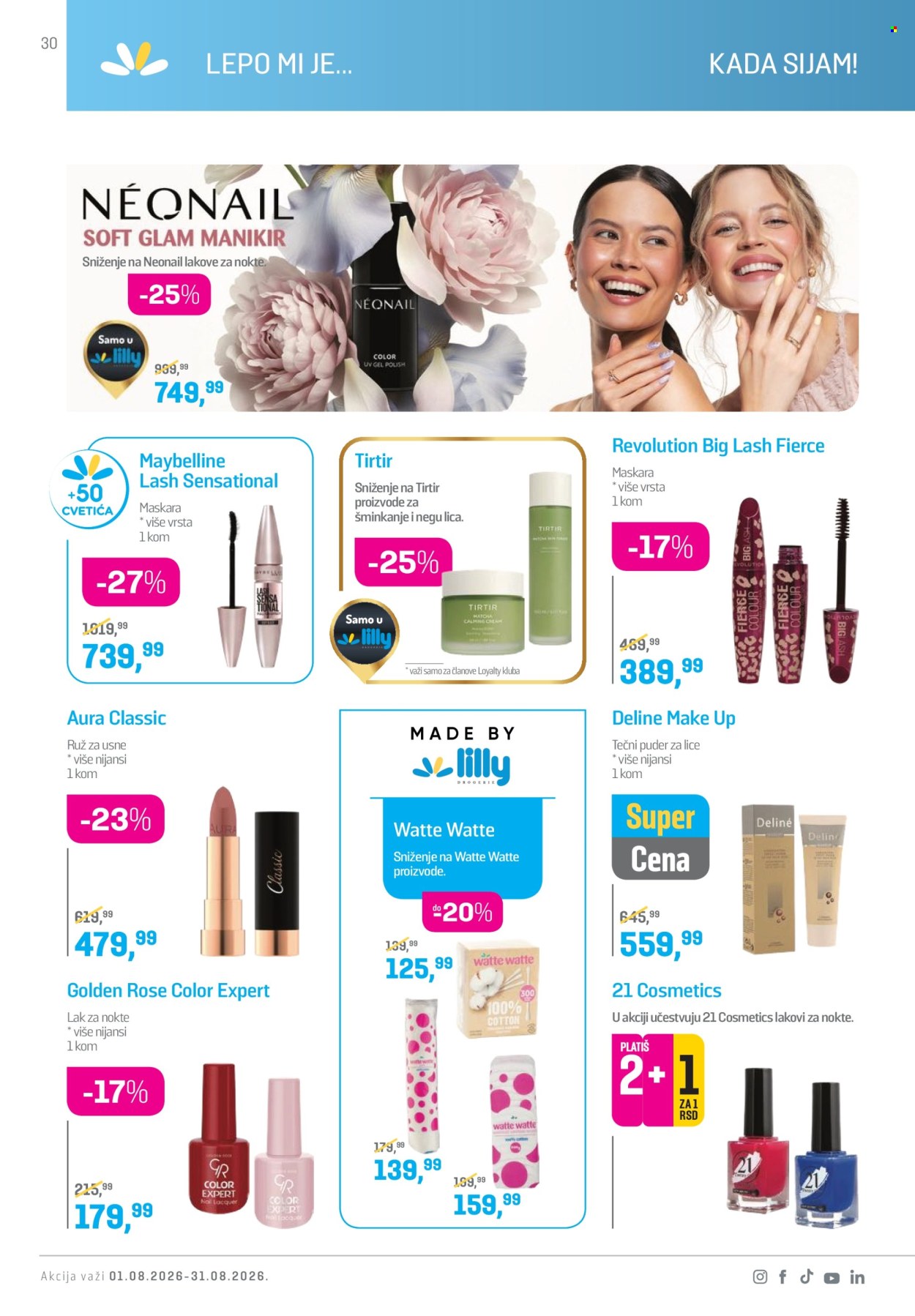 Lilly Drogerie katalog - 01.08.2026 - 31.08.2026. Stranica 30