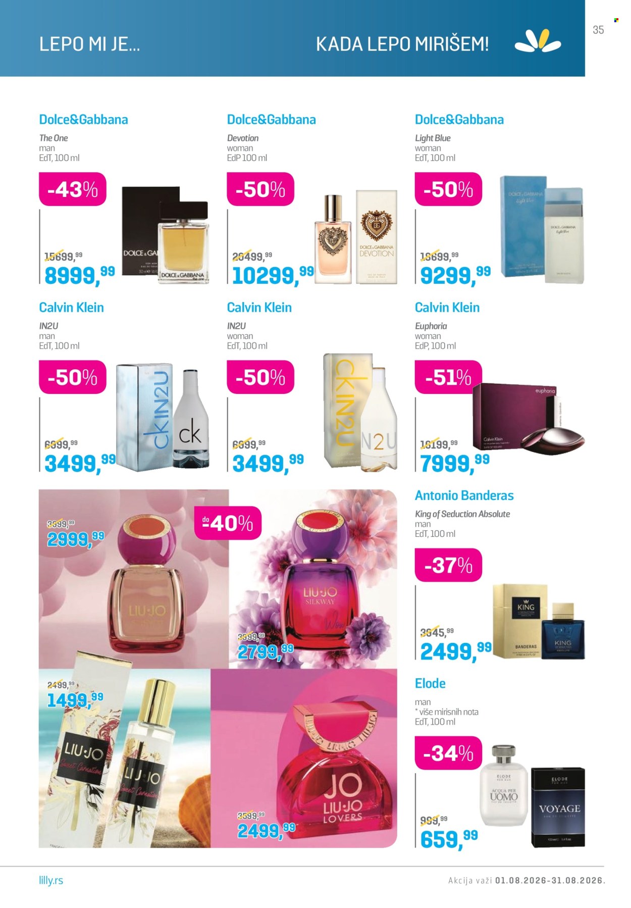 Lilly Drogerie katalog - 01.08.2026 - 31.08.2026. Stranica 35