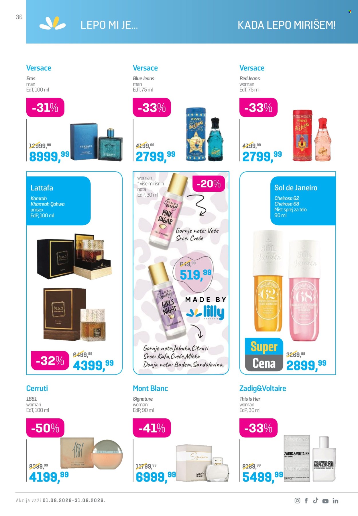 Lilly Drogerie katalog - 01.08.2026 - 31.08.2026. Stranica 36