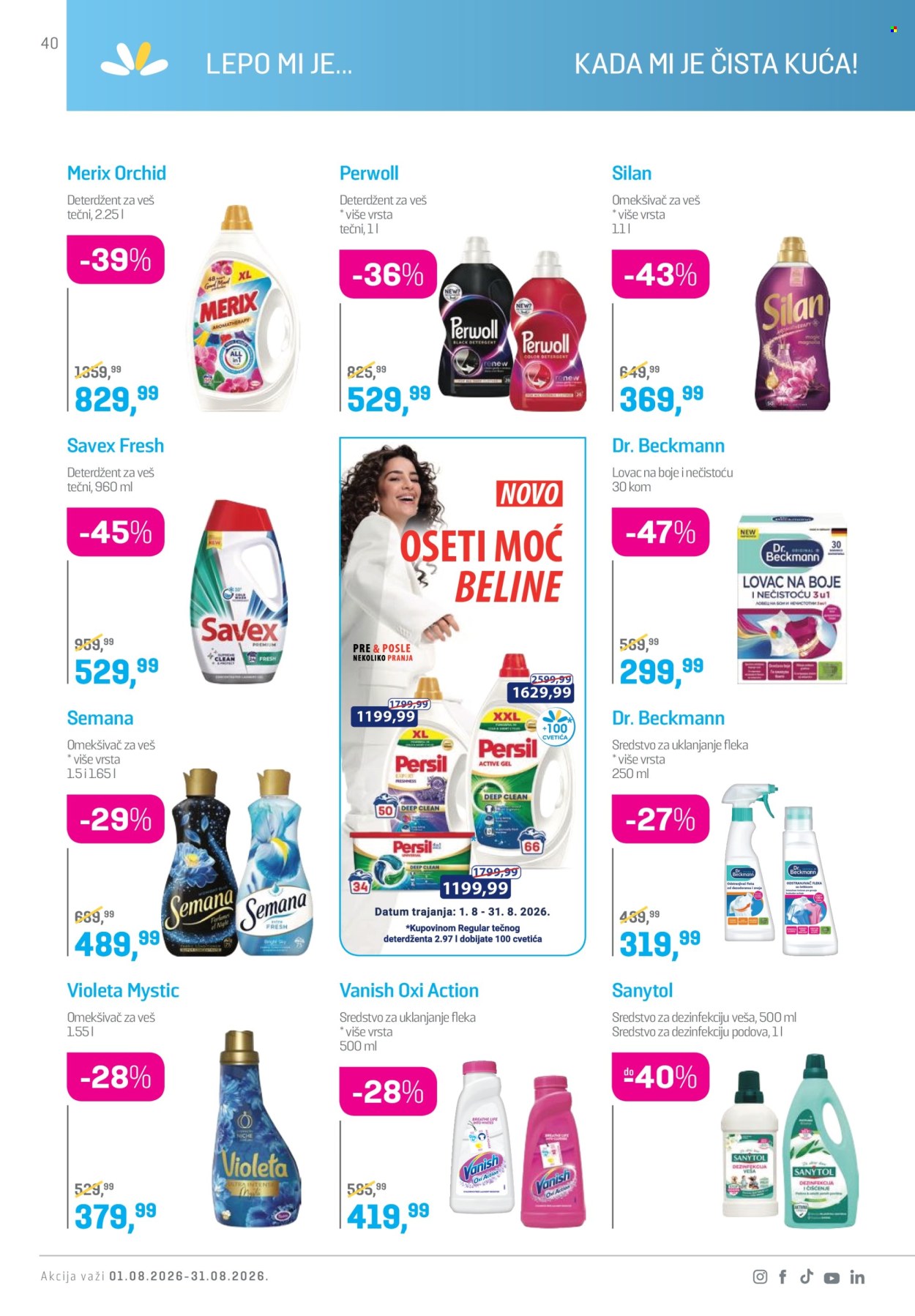 Lilly Drogerie katalog - 01.08.2026 - 31.08.2026. Stranica 40