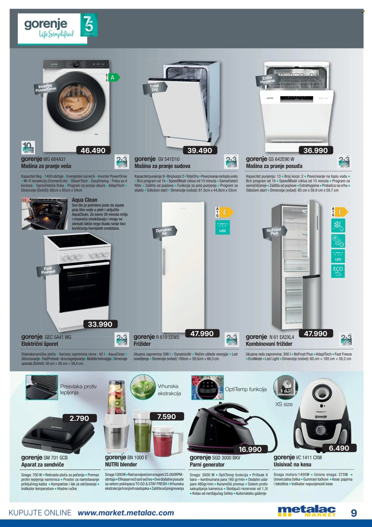 Metalac Market katalog - 01.08.2026 - 31.08.2026. Stranica 9