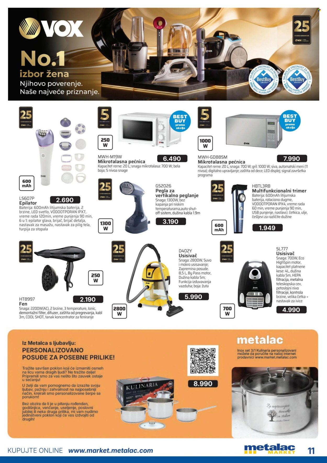 Metalac Market katalog - 01.08.2026 - 31.08.2026. Stranica 11