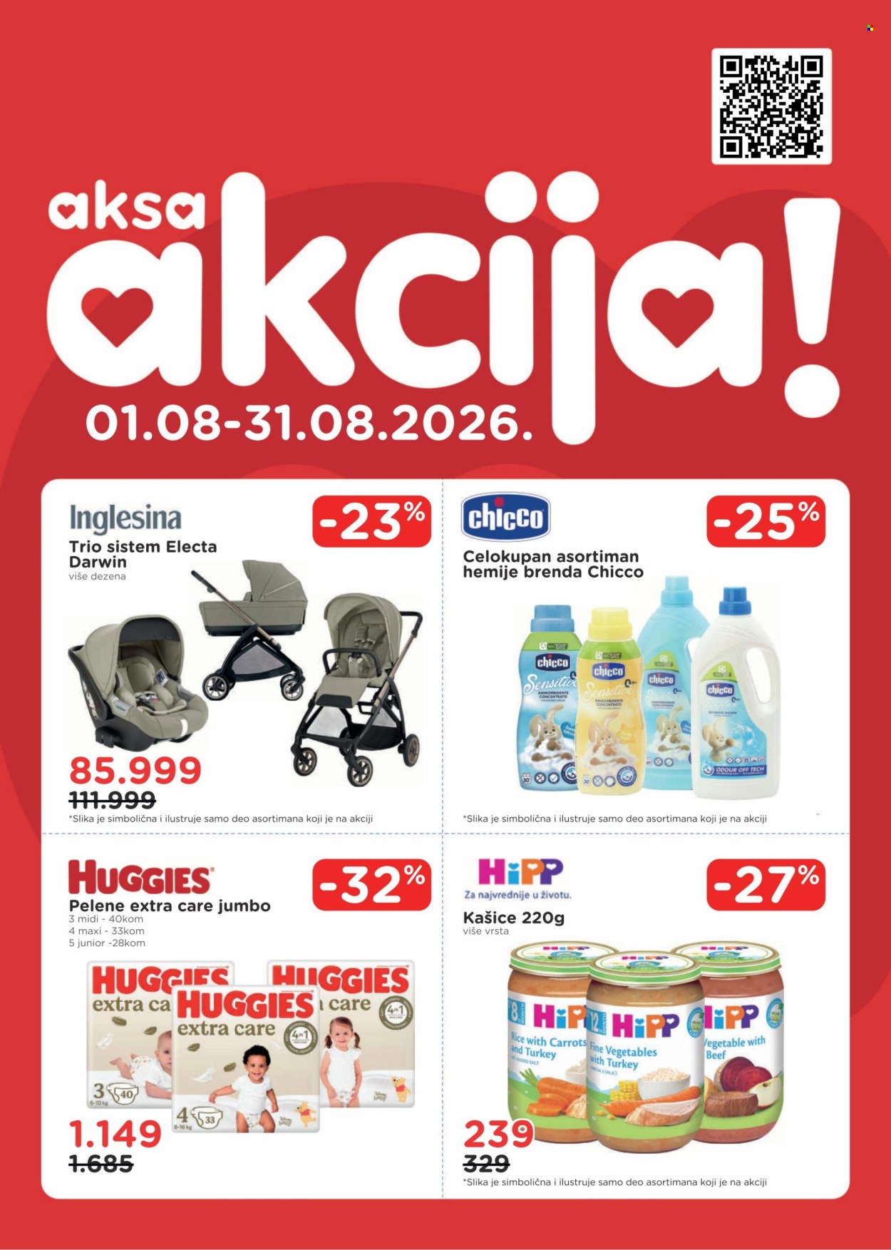 Aksa katalog - 01.08.2026 - 31.08.2026. Stranica 1