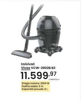 Usisivač Vivax VCW-2002B B2