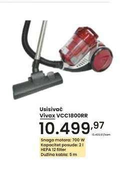Usisivač Vivax VCC1800RR