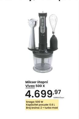 Mikser štapni Vivax 500 X