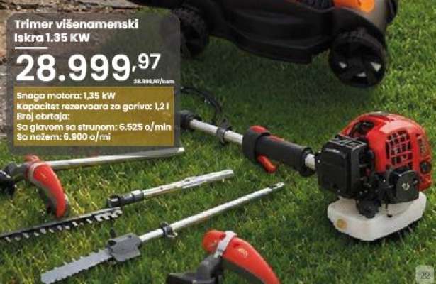 Trimer višenamenski Iskra 1.35 KW