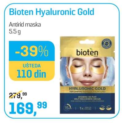 Bioten Hyaluronic Gold