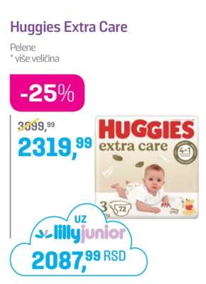 HUGGIES extra care