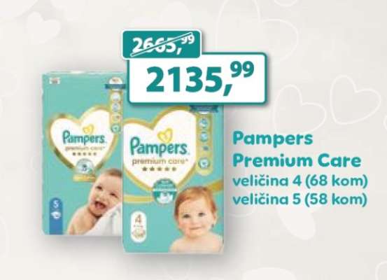 Pampers premium care