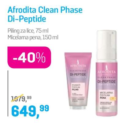 Afrodita Clean Phase Di-Peptide