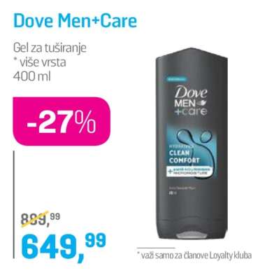 Dove MEN +care