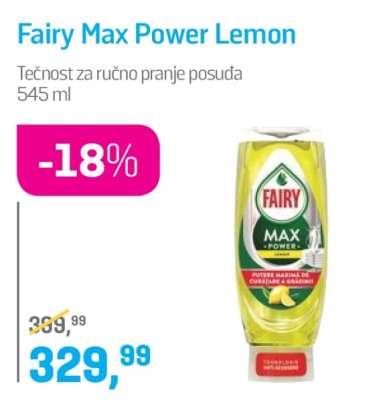 Fairy Max Power Lemon