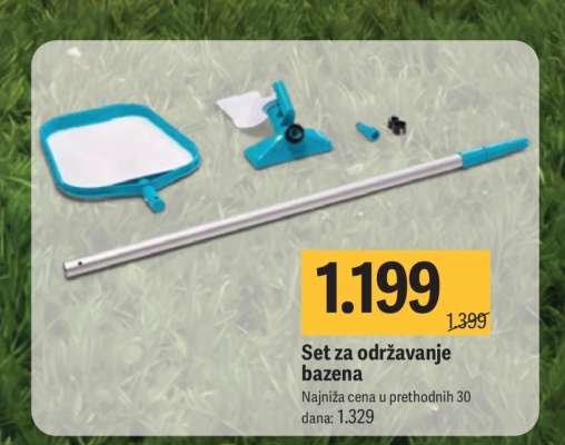 Set za održavanje bazena