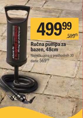 Ručna pumpa za bazen, 48cm