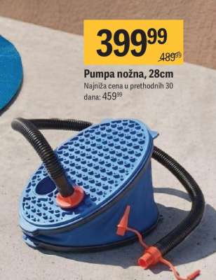 Pumpa nožna, 28cm
