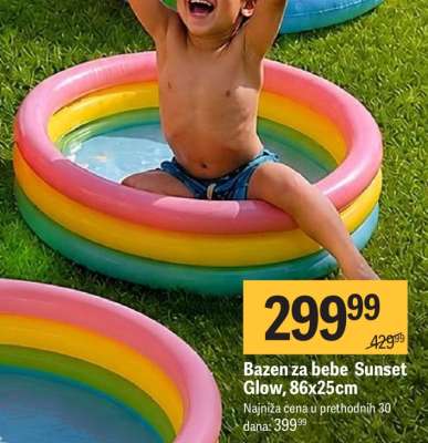 Bazen za bebe Sunset Glow, 86x25cm