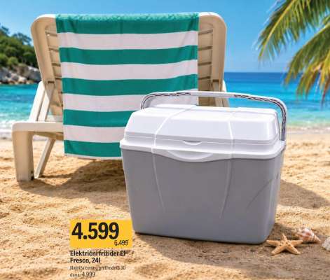 Električni frižider El Fresco, 24l