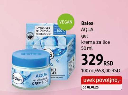 Balea AQUA gel