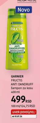 GARNIER FRUCTIS ANTI DANDRUFF