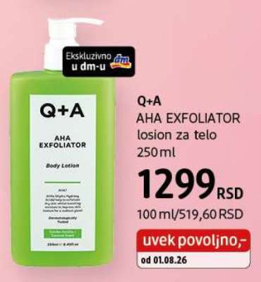 Q+A AHA EXFOLIATOR