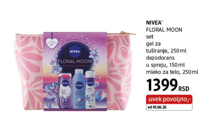 NIVEA FLORAL MOON set