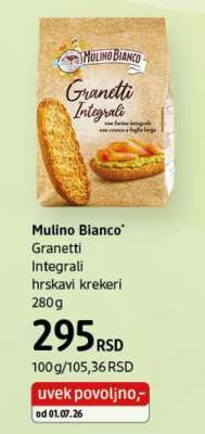 Mulino Bianco Granetti Integrali