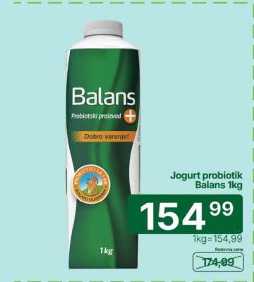 Jogurt probiotik Balans 1kg