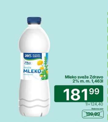 Mleko sveže Zdravo