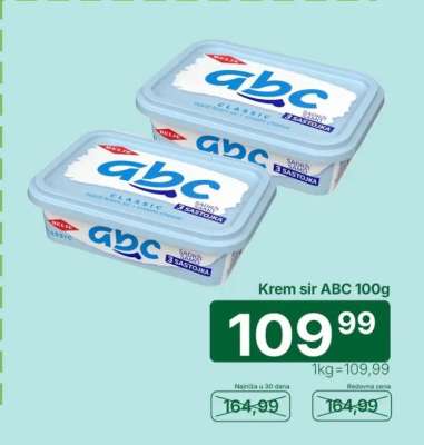 Krem sir ABC 100g