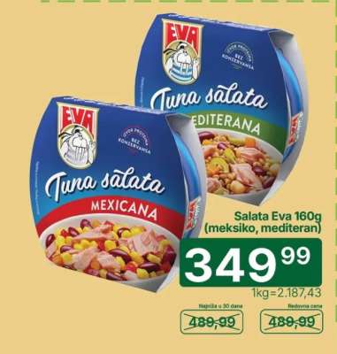 Salata Eva 160g (meksiko, mediteran)