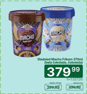Sladoled Macho Frikom, 370ml