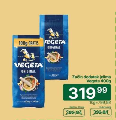 Vegeta 400g