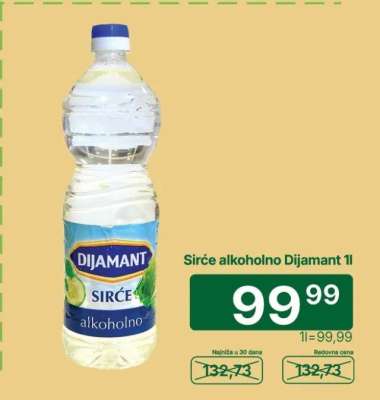 Sirće alkoholno Dijamant 1l